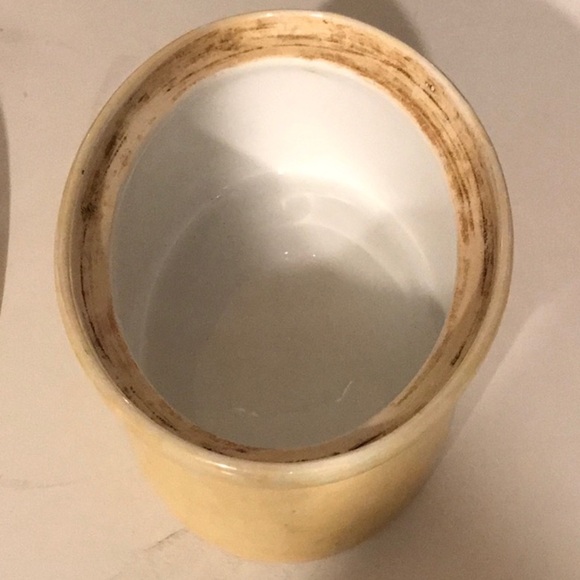 Yellow lidded Royal Rochester 50’s Stoneware Casserole Yellow Opalescent - Picture 16 of 16